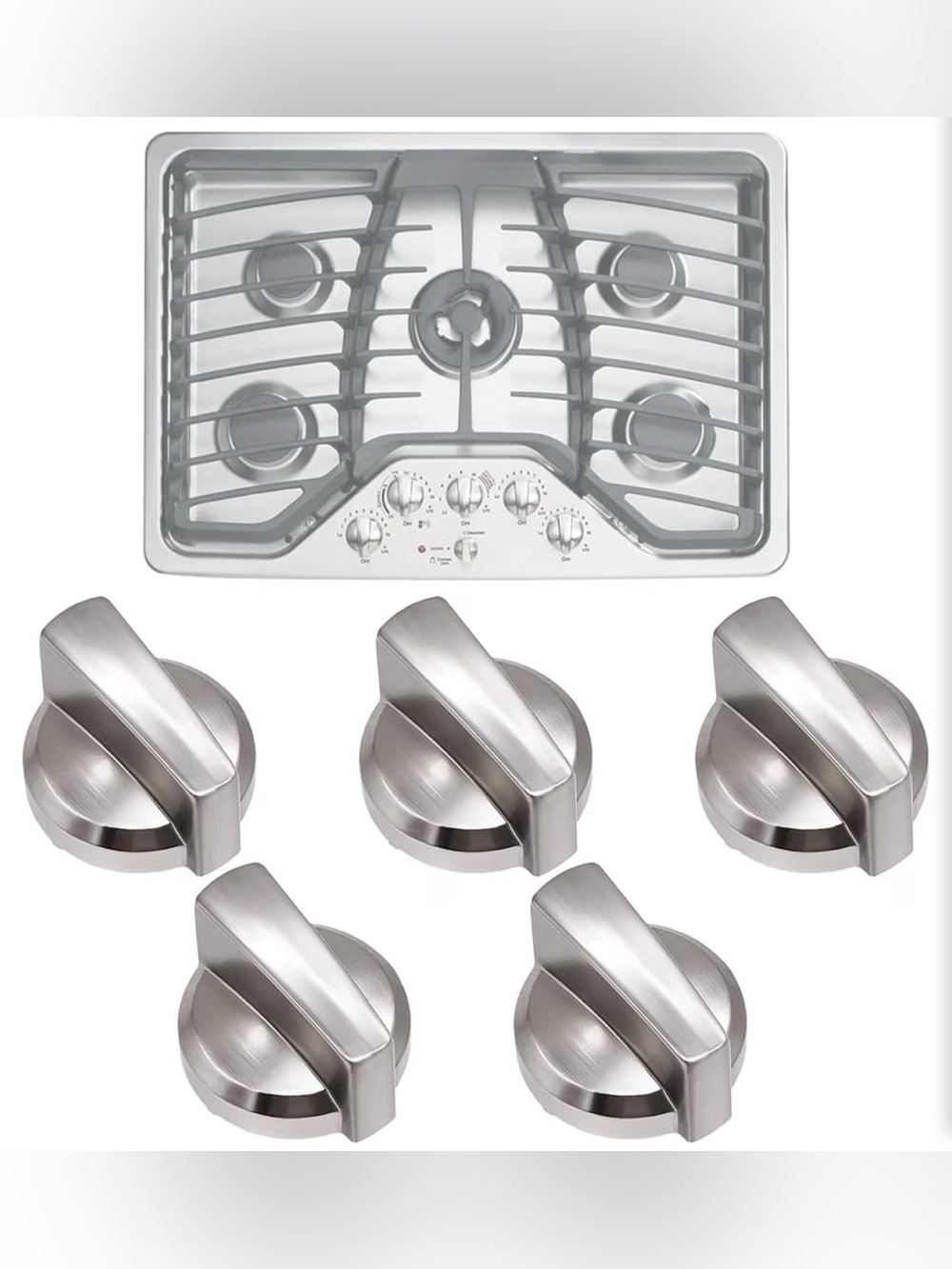 (5Pcs) WB03X25796 / WB03T10326 Gas Stove Knobs Replacements for GE Profile Range
